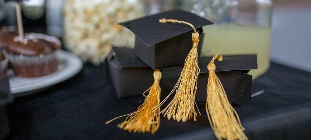 Bomboniere per festa di laurea a forma di tocco